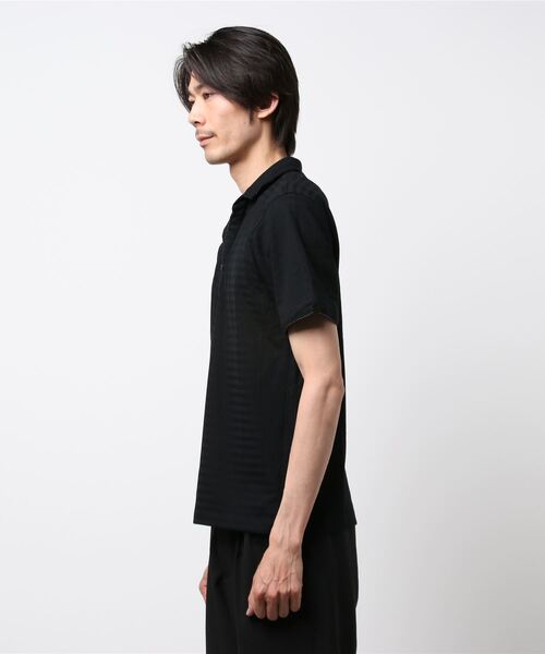 HIDEAWAYS NICOLE（ハイダウェイニコル）の「スキッパ－ポロシャツ（ポロシャツ・メンズ・ラベンダー/ブラック/ホワイト/ブルー/ネイビー・X-LARGE/XX-LARGE/MEDIUM/LARGE）」の14枚目の写真