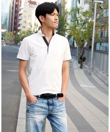 HIDEAWAYS NICOLE | スキッパ－ポロシャツ(ポロシャツ)