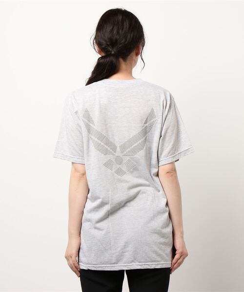 CAPRICIEUX LE'MAGE（カプリシューレマージュ）の「AIR FORCEリメイクベートーベンTシャツ（Tシャツ/カットソー・レディース・グレー・LARGE/MEDIUM）」の3枚目の写真