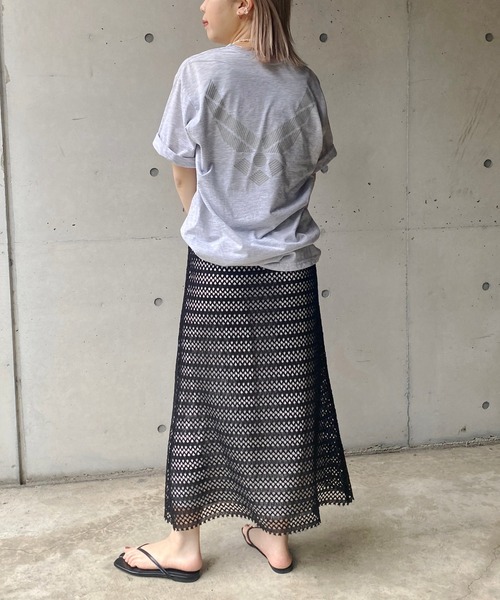 CAPRICIEUX LE'MAGE（カプリシューレマージュ）の「AIR FORCEリメイクベートーベンTシャツ（Tシャツ/カットソー・レディース・グレー・LARGE/MEDIUM）」の18枚目の写真