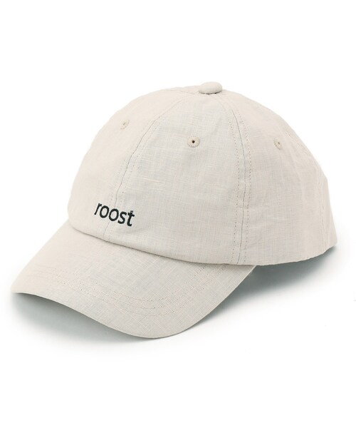 DRESKIP（ドレスキップ）の「◆roost刺繍キャップ（キャップ・レディース・ブラック/ベージュ/ブラウン系・00）」の3枚目の写真