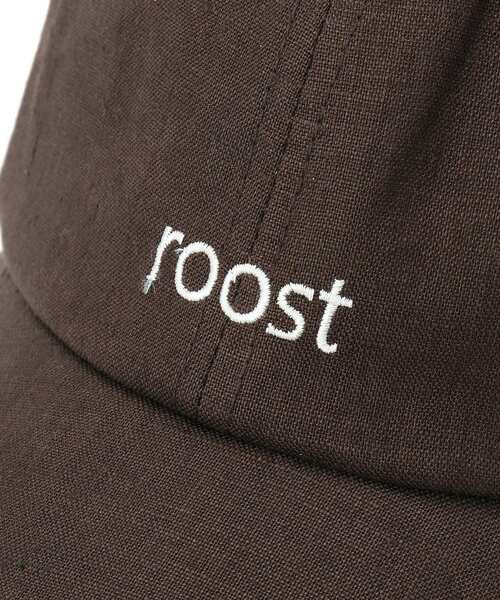 DRESKIP（ドレスキップ）の「◆roost刺繍キャップ（キャップ・レディース・ブラック/ベージュ/ブラウン系・00）」の9枚目の写真