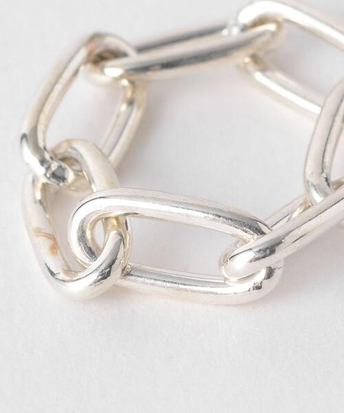 BYOKA（ビョーカ）の「＜BYOKA＞CLASSIC CHAINリング/SILVER925 Ψ（リング・レディース・シルバー・MEDIUM）」の3枚目の写真