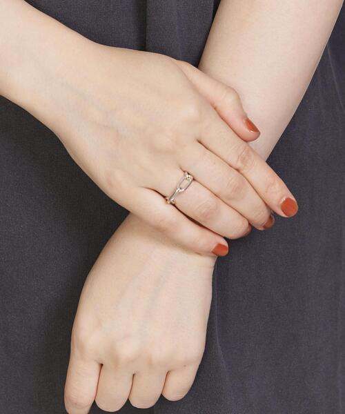 BYOKA（ビョーカ）の「＜BYOKA＞CLASSIC CHAINリング/SILVER925 Ψ（リング・レディース・シルバー・MEDIUM）」の4枚目の写真