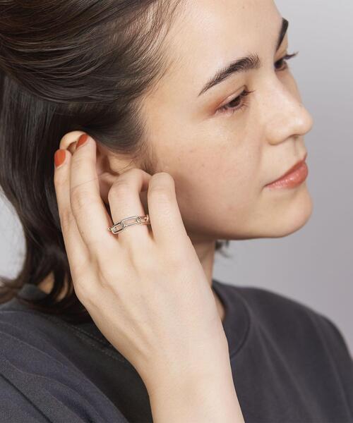 BYOKA（ビョーカ）の「＜BYOKA＞CLASSIC CHAINリング/SILVER925 Ψ（リング・レディース・シルバー・MEDIUM）」の5枚目の写真