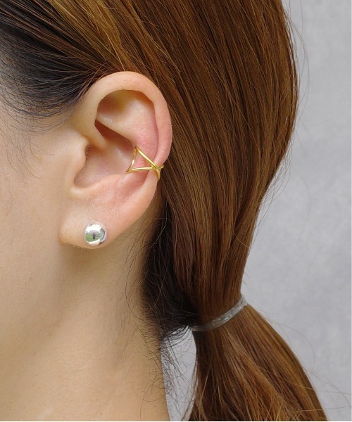 SIGNAL(シグナル)の「【SIGNAL/シグナル】silver925クロスイヤーカフ / シルバー925(イヤーカフ・レディース・シルバー/ゴールド・FREE)」の8枚目の写真