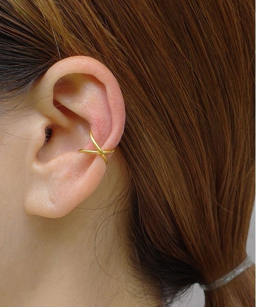 SIGNAL(シグナル)の「【SIGNAL/シグナル】silver925クロスイヤーカフ / シルバー925(イヤーカフ・レディース・シルバー/ゴールド・FREE)」の17枚目の写真