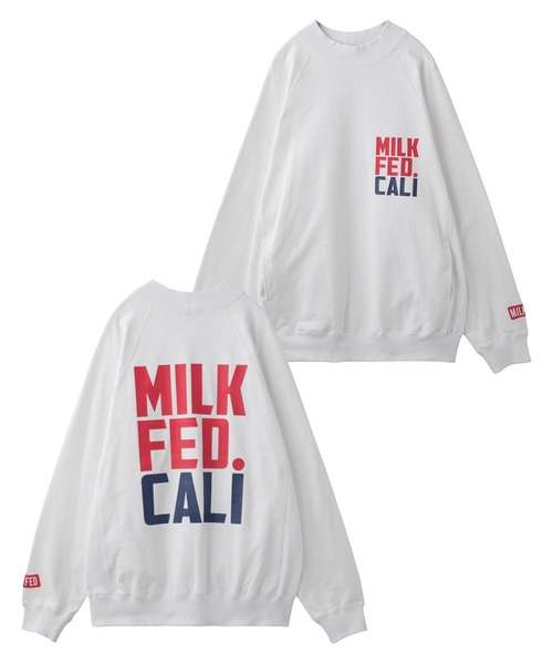 MILKFED.（ミルクフェド）の「BIG LOGO MOCK NECK SWEAT TOP（スウェット・レディース・ブラック/ホワイト/グリーン・ONE SIZE）」の19枚目の写真
