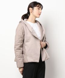 INTERPLANET | スムースタフタキルト＊カットボンディング中綿ショートコート(その他アウター)