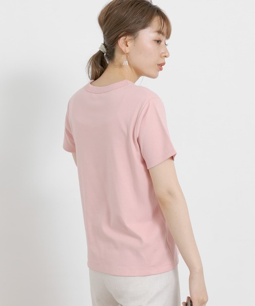 URBAN RESEARCH Sonny Label(アーバンリサーチサニーレーベル)の「ベーシックスムースコンパクトTシャツ(Tシャツ/カットソー・レディース・ホワイト/ブラック/ピンク/ミント/イエロー系その他・FREE)」の16枚目の写真