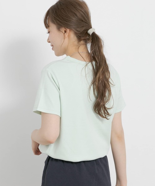 URBAN RESEARCH Sonny Label(アーバンリサーチサニーレーベル)の「ベーシックスムースコンパクトTシャツ(Tシャツ/カットソー・レディース・ホワイト/ブラック/ピンク/ミント/イエロー系その他・FREE)」の10枚目の写真