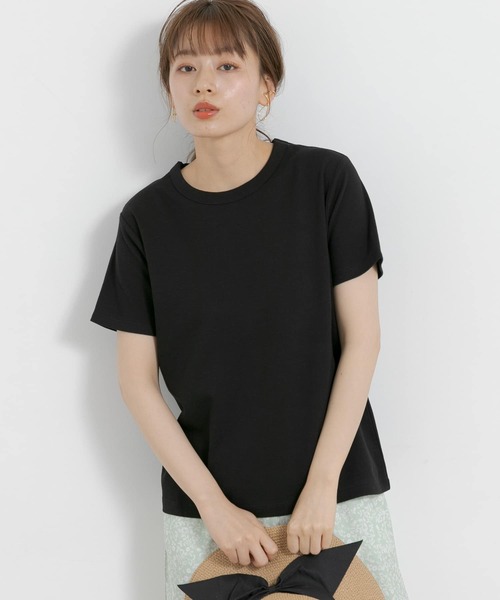 URBAN RESEARCH Sonny Label(アーバンリサーチサニーレーベル)の「ベーシックスムースコンパクトTシャツ(Tシャツ/カットソー・レディース・ホワイト/ブラック/ピンク/ミント/イエロー系その他・FREE)」の21枚目の写真