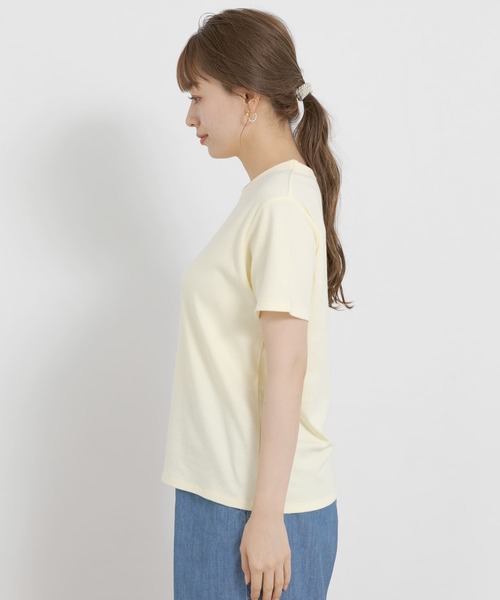 URBAN RESEARCH Sonny Label(アーバンリサーチサニーレーベル)の「ベーシックスムースコンパクトTシャツ(Tシャツ/カットソー・レディース・ホワイト/ブラック/ピンク/ミント/イエロー系その他・FREE)」の14枚目の写真