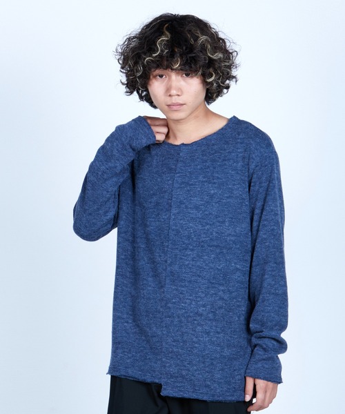 VIRGOwearworks(ヴァルゴウェアワークス)の「CRACK(Tシャツ/カットソー・メンズ・ブラック/ネイビー/バーガンディー・2/4/3)」の1枚目の写真