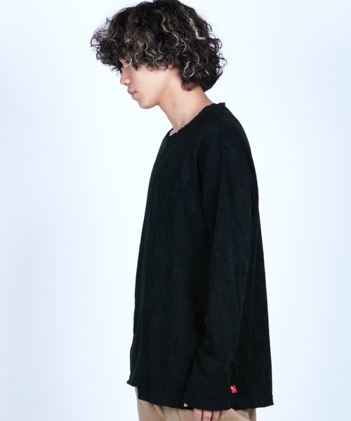 VIRGOwearworks(ヴァルゴウェアワークス)の「CRACK(Tシャツ/カットソー・メンズ・ブラック/ネイビー/バーガンディー・2/4/3)」の4枚目の写真