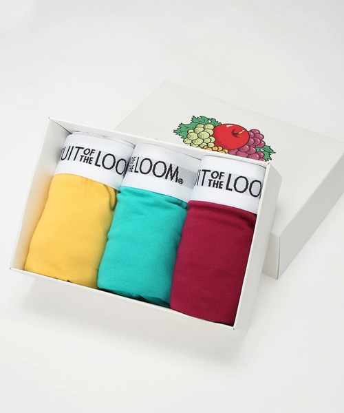 FRUIT OF THE LOOM(フルーツオブザルーム)の「FRUIT OF THE LOOM 無地3P / メンズアンダーウェア / 3枚セット / ウエストロゴ(ボクサーパンツ・メンズ・ブラック/ネイビー/イエロー/グレー/レッド/カーキ・LL/M/L/XL)」の13枚目の写真