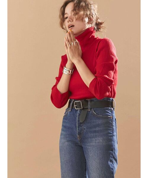 Ungrid（アングリッド）の「リアルレザーワイドベルト（ベルト・レディース・ブラック/ブラウン・FREE）」の2枚目の写真