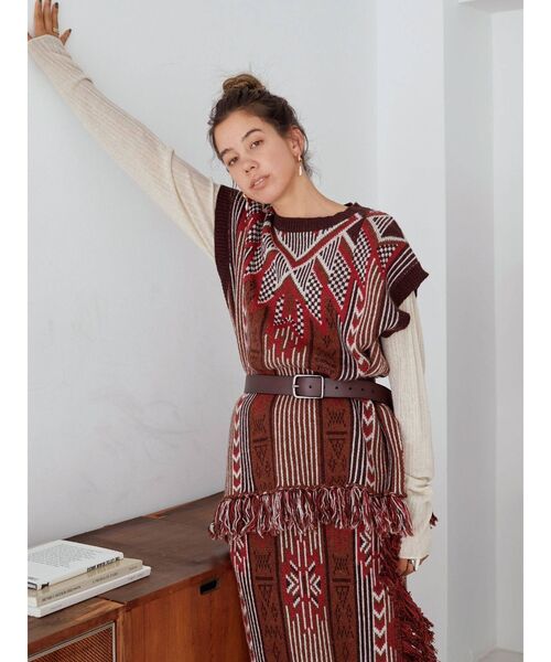 Ungrid（アングリッド）の「リアルレザーワイドベルト（ベルト・レディース・ブラック/ブラウン・FREE）」の8枚目の写真