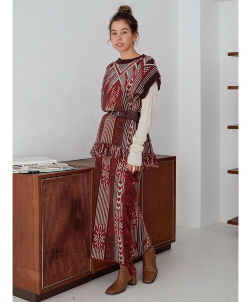 Ungrid（アングリッド）の「リアルレザーワイドベルト（ベルト・レディース・ブラック/ブラウン・FREE）」の9枚目の写真