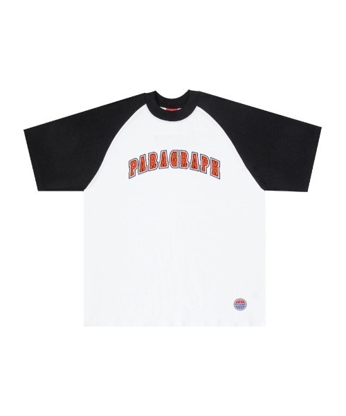 Paragraph（パラグラフ）の「『paragraph/パラグラフ』PARAGRAPH INDUSTRIAL COMPLEX RAGLAN T-SHIRT/パラグラフ ラグラン Tシャツ カットソー（Tシャツ/カットソー・メンズ・ブラック×ホワイト/ブルー・FREE）」の7枚目の写真