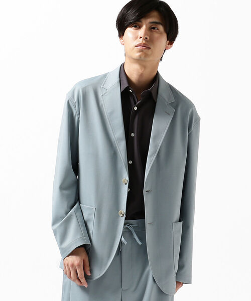 B:MING by BEAMS（ビーミングバイビームス）の「B:MING by BEAMS / NOMAD ストレッチツイル ジャケット(セットアップ対応)（テーラードジャケット・メンズ・ネイビー/ブルー系その他/ブラウン系その他3/オリーブ・44/46/48/50）」の4枚目の写真