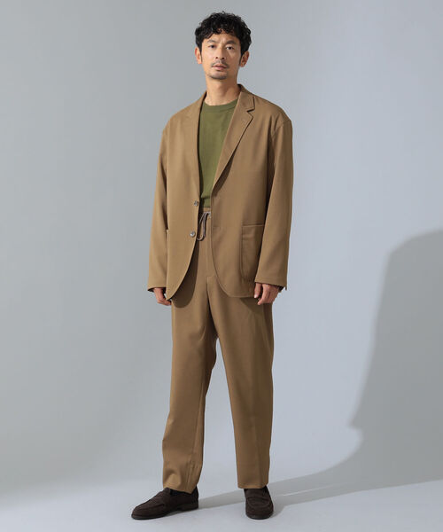 B:MING by BEAMS（ビーミングバイビームス）の「B:MING by BEAMS / NOMAD ストレッチツイル ジャケット(セットアップ対応)（テーラードジャケット・メンズ・ネイビー/ブルー系その他/ブラウン系その他3/オリーブ・44/46/48/50）」の6枚目の写真
