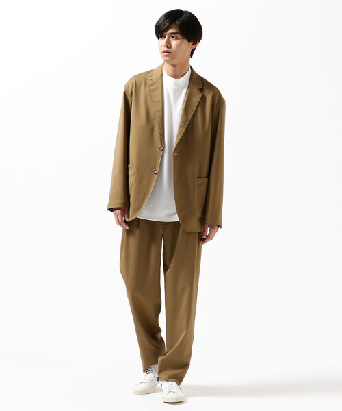 B:MING by BEAMS（ビーミングバイビームス）の「B:MING by BEAMS / NOMAD ストレッチツイル ジャケット(セットアップ対応)（テーラードジャケット・メンズ・ネイビー/ブルー系その他/ブラウン系その他3/オリーブ・44/46/48/50）」の5枚目の写真
