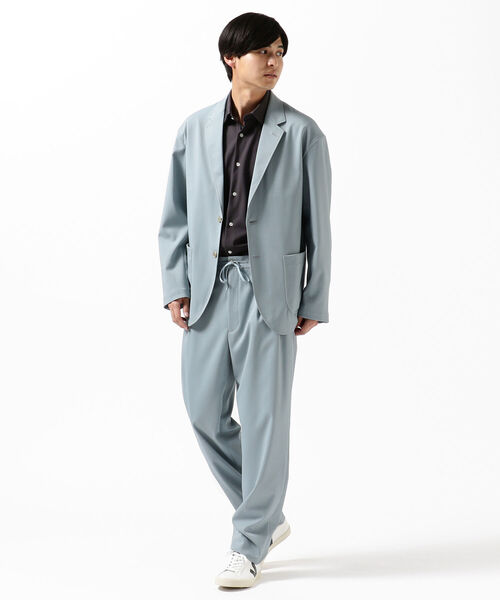 B:MING by BEAMS（ビーミングバイビームス）の「B:MING by BEAMS / NOMAD ストレッチツイル ジャケット(セットアップ対応)（テーラードジャケット・メンズ・ネイビー/ブルー系その他/ブラウン系その他3/オリーブ・44/46/48/50）」の9枚目の写真