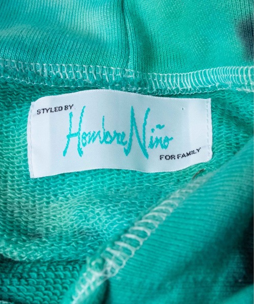 Hombre Nino（オンブレニーニョ）の「【 HOMBRE NINO / オンブレニーニョ 】 TIE DYE HOODED PULLOVER タイダイフーデッドプルオーバー（パーカー・メンズ・ブラック/ブルー・MEDIUM/LARGE）」の7枚目の写真