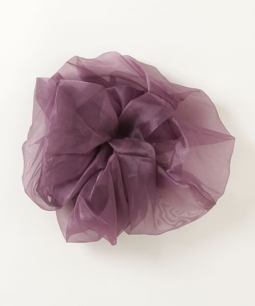 WEGO(ウィゴー)の「WEGO/スーパービッグシュシュ(シュシュ・レディース・オレンジ/ライトピンク/ライトパープル/ブラック/グリーン/ホワイト/その他1/ブラウン・FREE)」の8枚目の写真