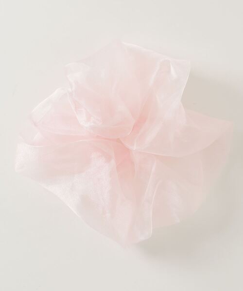 WEGO(ウィゴー)の「WEGO/スーパービッグシュシュ(シュシュ・レディース・オレンジ/ライトピンク/ライトパープル/ブラック/グリーン/ホワイト/その他1/ブラウン・FREE)」の9枚目の写真