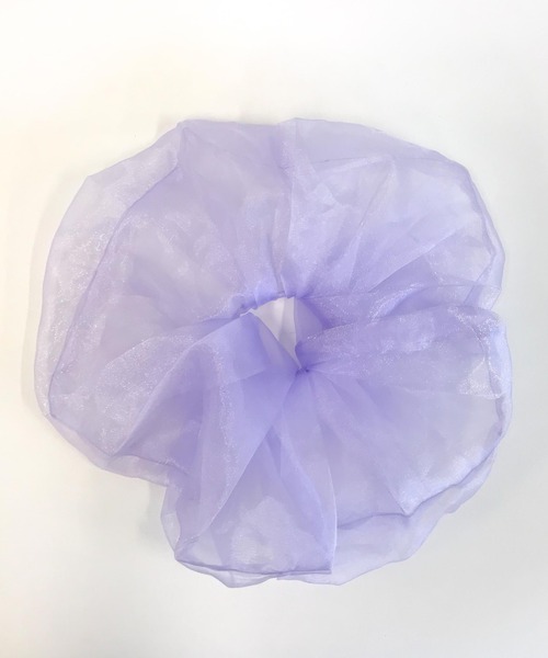 WEGO(ウィゴー)の「WEGO/スーパービッグシュシュ(シュシュ・レディース・オレンジ/ライトピンク/ライトパープル/ブラック/グリーン/ホワイト/その他1/ブラウン・FREE)」の12枚目の写真