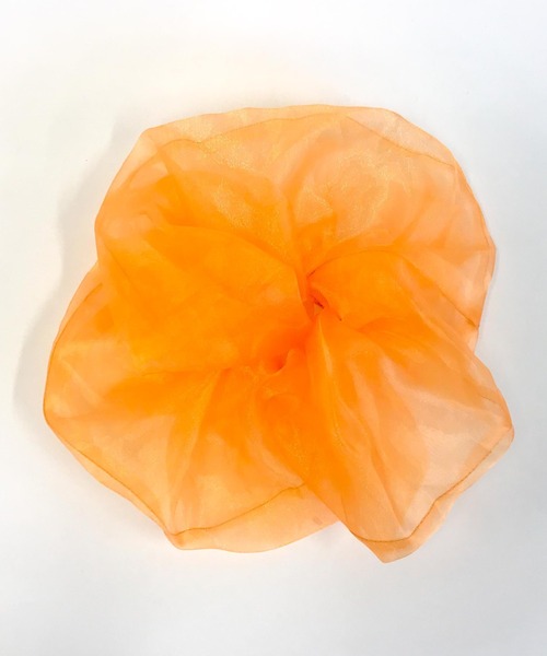 WEGO(ウィゴー)の「WEGO/スーパービッグシュシュ(シュシュ・レディース・オレンジ/ライトピンク/ライトパープル/ブラック/グリーン/ホワイト/その他1/ブラウン・FREE)」の13枚目の写真