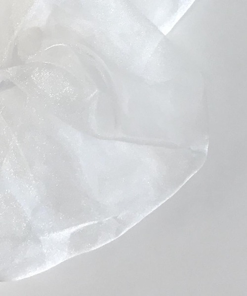 WEGO(ウィゴー)の「WEGO/スーパービッグシュシュ(シュシュ・レディース・オレンジ/ライトピンク/ライトパープル/ブラック/グリーン/ホワイト/その他1/ブラウン・FREE)」の16枚目の写真