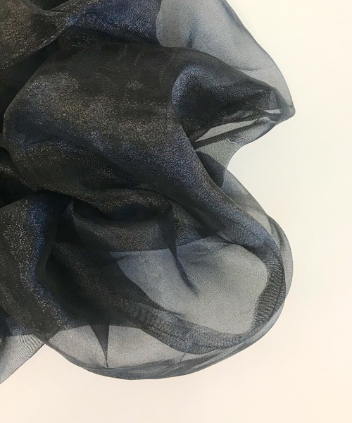 WEGO(ウィゴー)の「WEGO/スーパービッグシュシュ(シュシュ・レディース・オレンジ/ライトピンク/ライトパープル/ブラック/グリーン/ホワイト/その他1/ブラウン・FREE)」の17枚目の写真