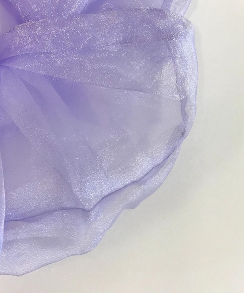 WEGO(ウィゴー)の「WEGO/スーパービッグシュシュ(シュシュ・レディース・オレンジ/ライトピンク/ライトパープル/ブラック/グリーン/ホワイト/その他1/ブラウン・FREE)」の19枚目の写真