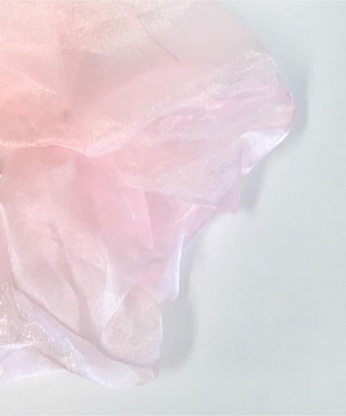 WEGO(ウィゴー)の「WEGO/スーパービッグシュシュ(シュシュ・レディース・オレンジ/ライトピンク/ライトパープル/ブラック/グリーン/ホワイト/その他1/ブラウン・FREE)」の20枚目の写真