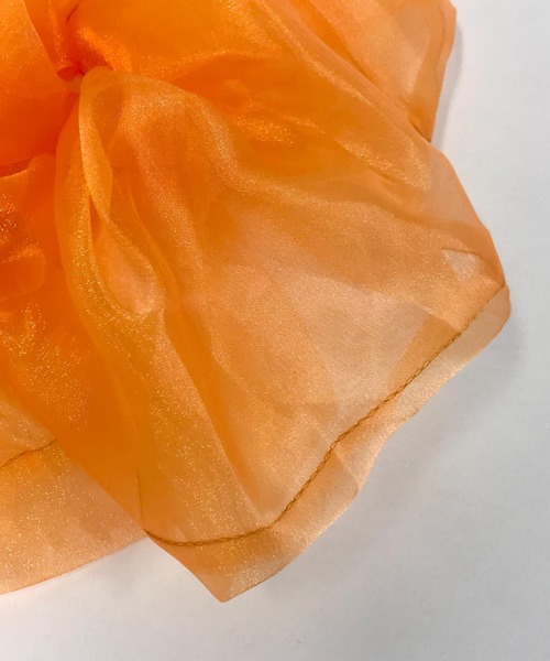 WEGO(ウィゴー)の「WEGO/スーパービッグシュシュ(シュシュ・レディース・オレンジ/ライトピンク/ライトパープル/ブラック/グリーン/ホワイト/その他1/ブラウン・FREE)」の21枚目の写真