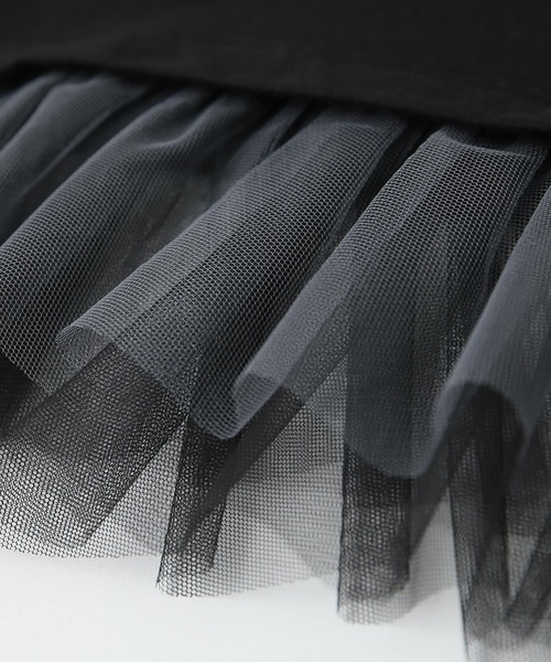 osharewalker(オシャレウォーカー)の「【廃盤】『裾チュールドッキングタンクトップ』(タンクトップ・レディース・ライトグレー/ブラック・1/2)」の21枚目の写真