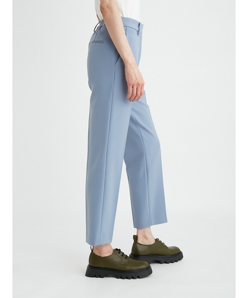 Mila Owen（ミラオーウェン）の「後ろゴムテーパードパンツ（スラックス・レディース・ダークネイビー/ピンク/ブルー/アイボリー・2/0/00/1）」の7枚目の写真