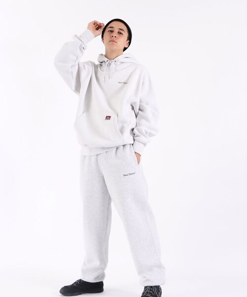 BEN DAVIS（ベンデイビス）の「【 BEN DAVIS （ ベンデイビス ）】HEAVY SWEAT HOODIE/ ヘビー スウェット パーカー（パーカー・メンズ・アイボリー/オレンジ系その他5/オレンジ/グリーン系その他/ブラック/カーキ/ロイヤルブルー/ホワイト/オフホワイト/グリーン系その他2/パープル系その他3/ネイビー/チャコール・MEDIUM/LARGE/X-LARGE/SMALL）」の15枚目の写真