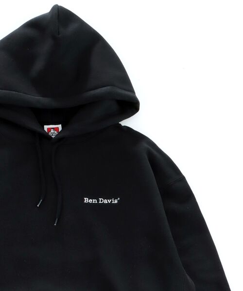 BEN DAVIS（ベンデイビス）の「【 BEN DAVIS （ ベンデイビス ）】HEAVY SWEAT HOODIE/ ヘビー スウェット パーカー（パーカー・メンズ・アイボリー/オレンジ系その他5/オレンジ/グリーン系その他/ブラック/カーキ/ロイヤルブルー/ホワイト/オフホワイト/グリーン系その他2/パープル系その他3/ネイビー/チャコール・MEDIUM/LARGE/X-LARGE/SMALL）」の21枚目の写真