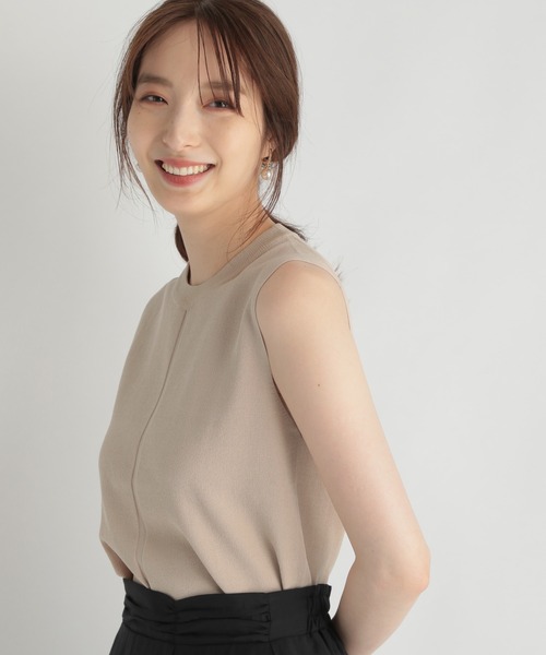 Andemiu（アンデミュウ）の「ボレロアンサンブル216839（アンサンブル・レディース・ブラック/ベージュ/グリーン・FREE）」の9枚目の写真