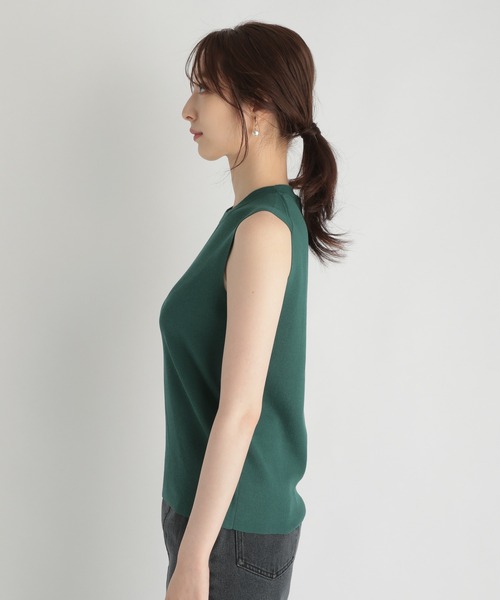 Andemiu（アンデミュウ）の「ボレロアンサンブル216839（アンサンブル・レディース・ブラック/ベージュ/グリーン・FREE）」の21枚目の写真