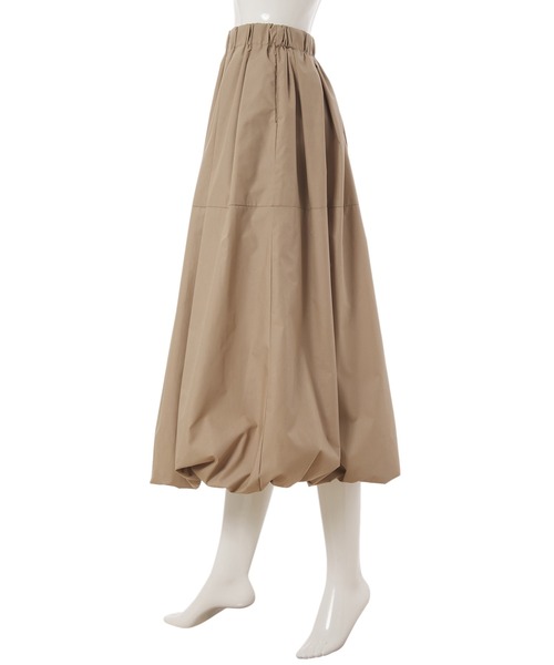 fifth calin(フィフスカラン)の「ウエストゴムバルーンスカート(スカート・レディース・ブラック/ベージュ・MEDIUM)」の6枚目の写真