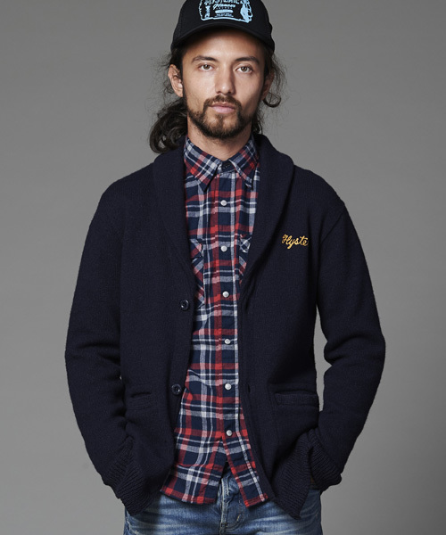 HYSTERIC GLAMOUR（ヒステリックグラマー）の「長袖ウエスタンSH（シャツ/ブラウス・メンズ・ピンク系その他/ネイビー/グレー系その他・MEDIUM/LARGE/SMALL）」の18枚目の写真