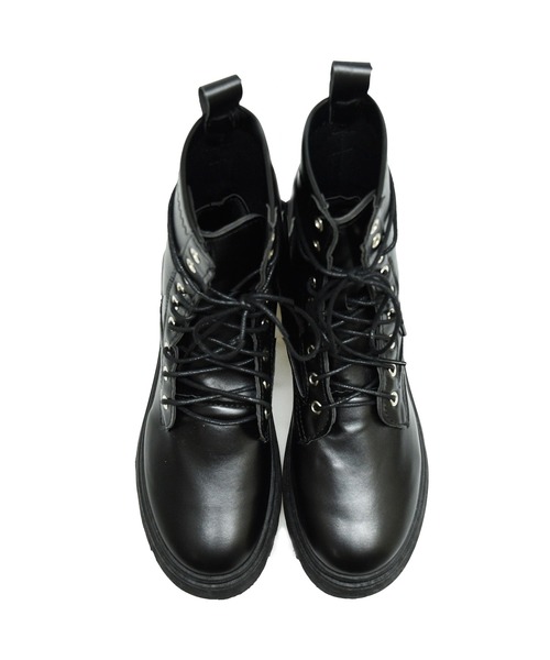NOFALL（ノーフォール）の「レースアップトラックソールビガーブーツ（ブーツ・レディース・ブラック・LL/3L/SS/S/M/L）」の19枚目の写真