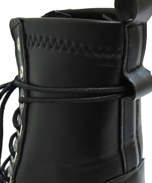 NOFALL（ノーフォール）の「レースアップトラックソールビガーブーツ（ブーツ・レディース・ブラック・LL/3L/SS/S/M/L）」の22枚目の写真