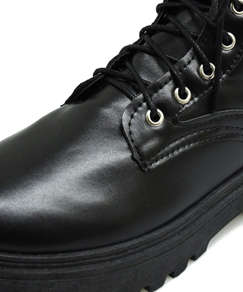 NOFALL（ノーフォール）の「レースアップトラックソールビガーブーツ（ブーツ・レディース・ブラック・LL/3L/SS/S/M/L）」の21枚目の写真