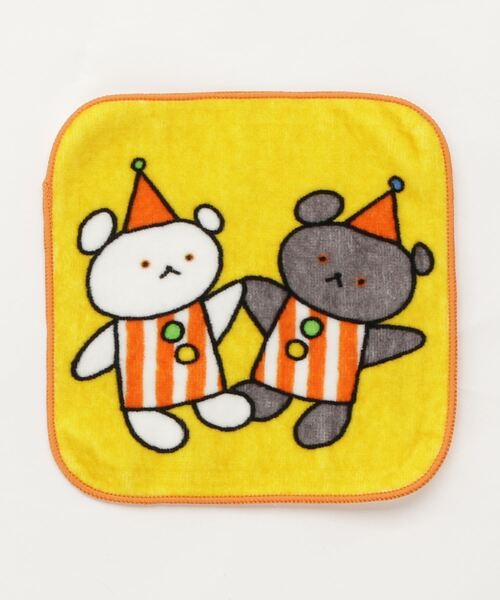 COCO WALK（ココウォーク）の「COCOWALK:こぐまちゃん パイルミニハンカチ（ハンカチ/ハンドタオル・キッズ・C/A/B/D/F/E・FREE）」の2枚目の写真